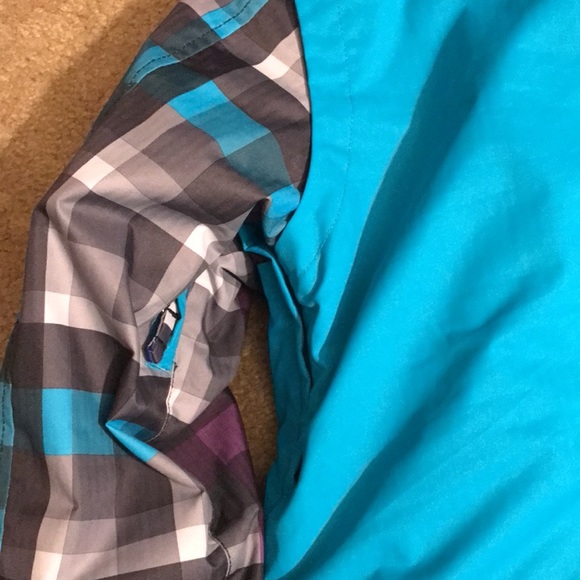 Roxy girls snow jacket w inner waist seal Sz 14 great condition - Picture 5 of 8